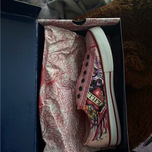 Ellen Degeneres Pink Graphic Sneakers